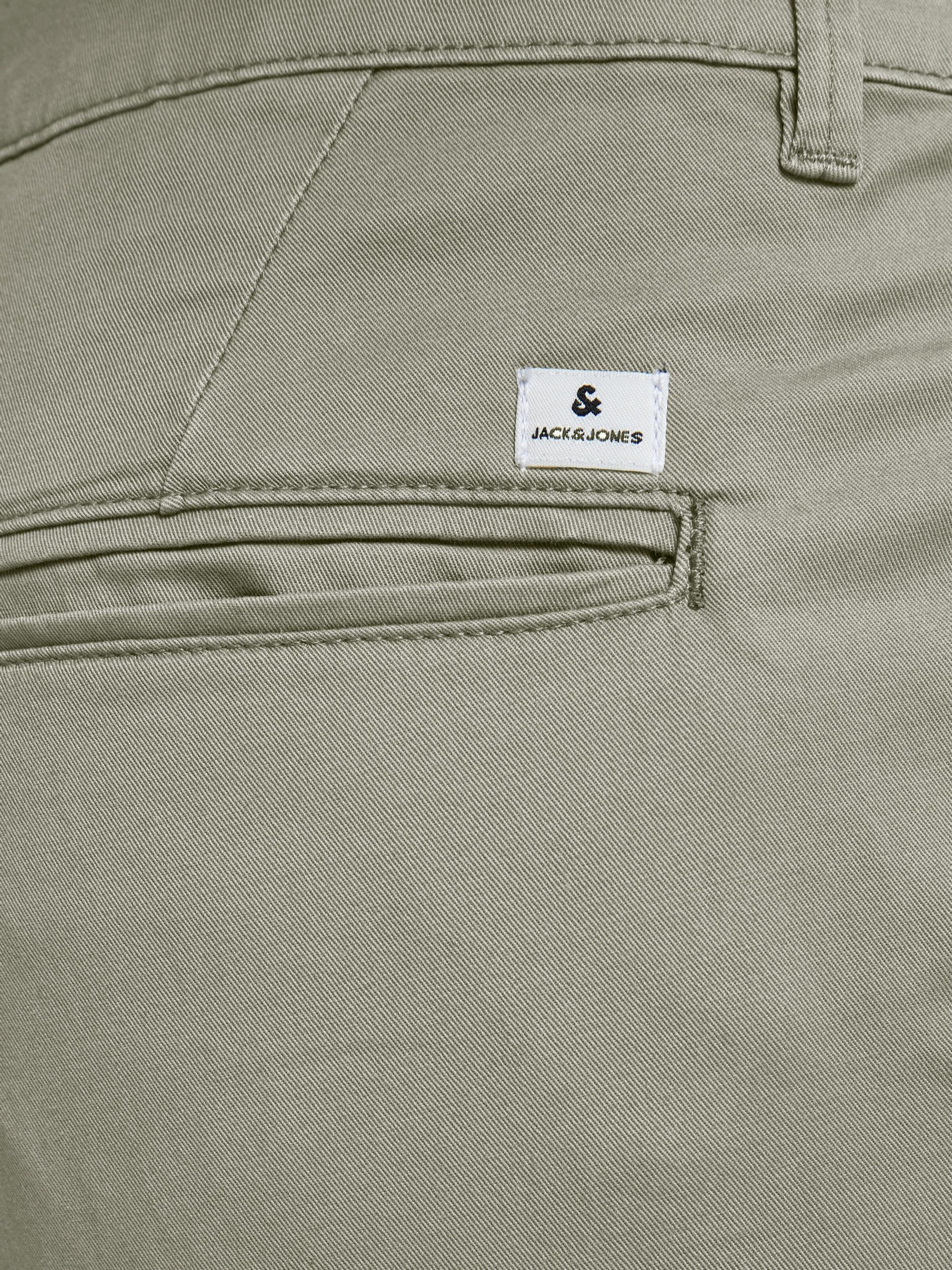 Plus Size Slim Tapered Fit Cargo trousers | Dark Green | Jack & Jones®
